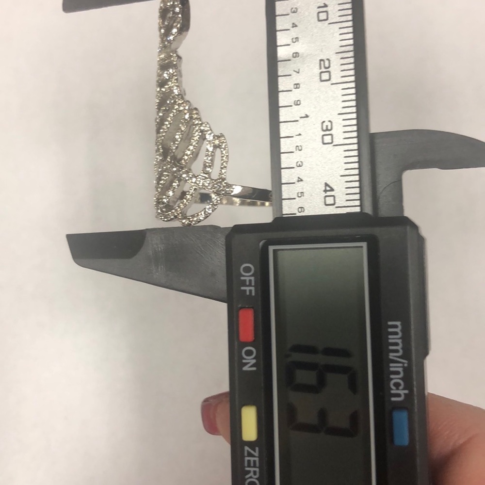 Silver Leaf Ring - image 7